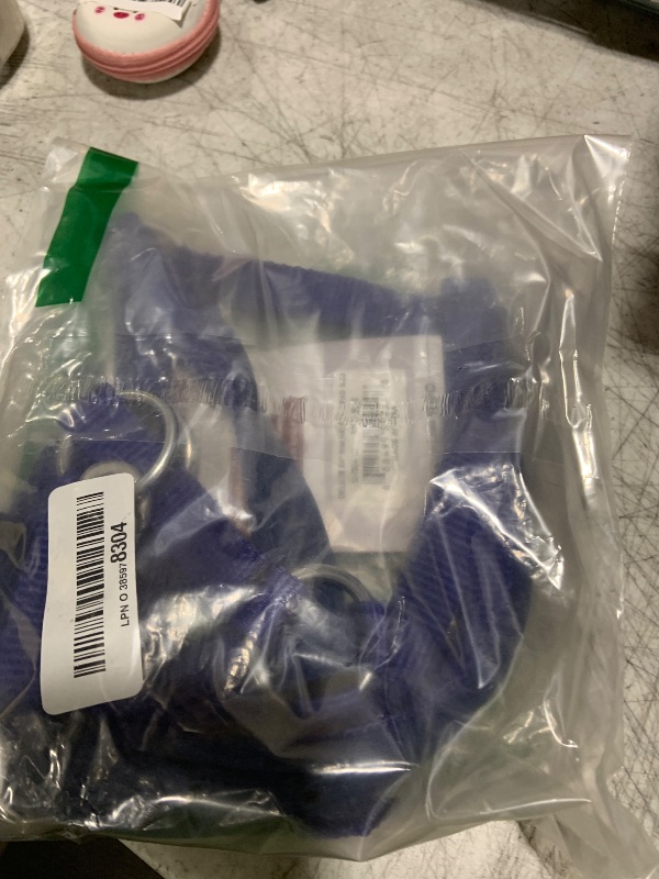 Photo 1 of Tough 1 Nylon Padded Miniature Halter, Blue/Royal, Medium