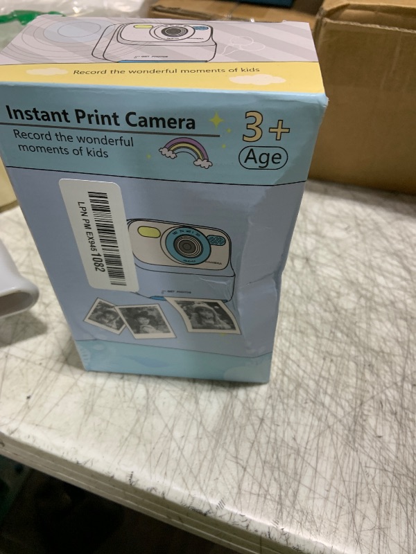Photo 1 of Kids Instant Digital Cameras for Boys and Girls, 1080P HD Dual-Lens Selfie Digital Camera with Print Paper & 32G Card, Christmas Birthday Gifts Toys for Toddler and Teenagers Age 3-16 Years Old