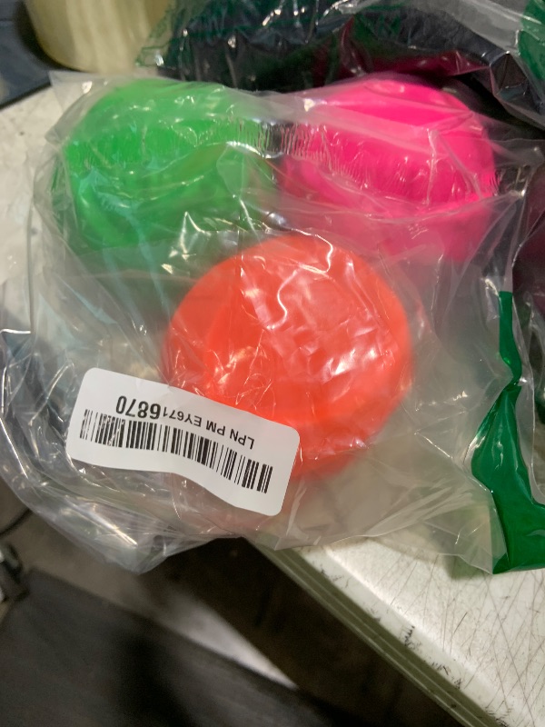 Photo 1 of Hartz DuraPlay Ball Squeaky Latex Dog Toy, Medium 3 Pack