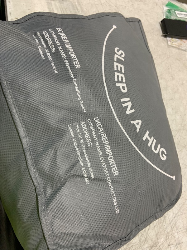 Photo 1 of Topblan Weighted Blanket Queen Size 15lbs, Cozy Cooling Weighted Blanket for Adults, Soft Breathable Heavy Blanket for Bed Sofa All Season, Machine Washable, 60 x 80 inches, Black