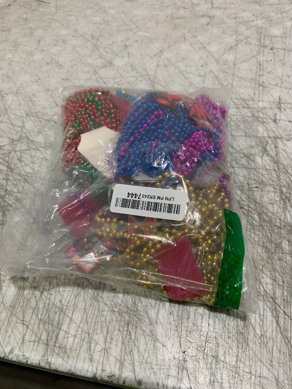 Photo 1 of 48PCS 80s Party Decorations Favors: Retro Disco Rock Beads Bulk for Women, 1980s 80's Theme Accessories Supplies