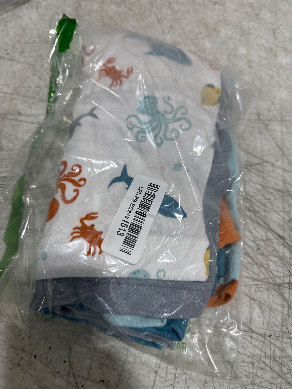 Photo 1 of Hanes Boys Organic Cotton, Pure Comfort Boxer Brief Underwear for Toddlers, Multipacks, Tan, White, Seafoam