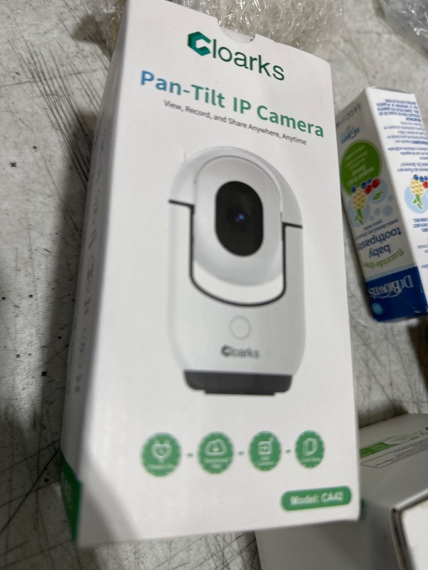 Photo 1 of 2K Pan/Tilt Security Camera, WiFi Indoor Camera for Home Security with AI Motion Detection, Baby/Pet Camera with Phone App, Color Night Vision, 2-Way Audio, 24/7, Siren, TF/Cloud Storage