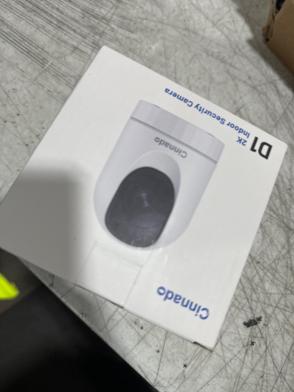 Photo 1 of Cinnado Security Camera Indoor-2K 360° WiFi Cameras for Home Security?Pet/Dog/Baby Camera with Phone app, 2-Way Audio, Night Vision, 24/7 SD Card Storage, Works with Alexa & Google Home (2.4Ghz)-D1
