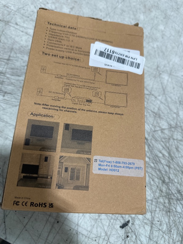 Photo 1 of 2025 Updated Strongest TV Antenna,2800+ Miles Range Indoor/Outdoor Antenna for Smart TV and All Old TV's,360° Reception Digital TV Antenna for Local Channels-38ft Thick Coax Cable and Amplifier