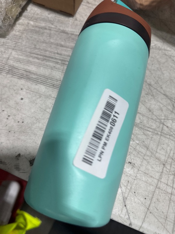 Photo 1 of Owala Kids FreeSip Insulated Stainless Steel Water Bottle with Straw for Sports, Travel, and School BPA-Free Sports Water Bottle, 16 oz, Mint Chocolate