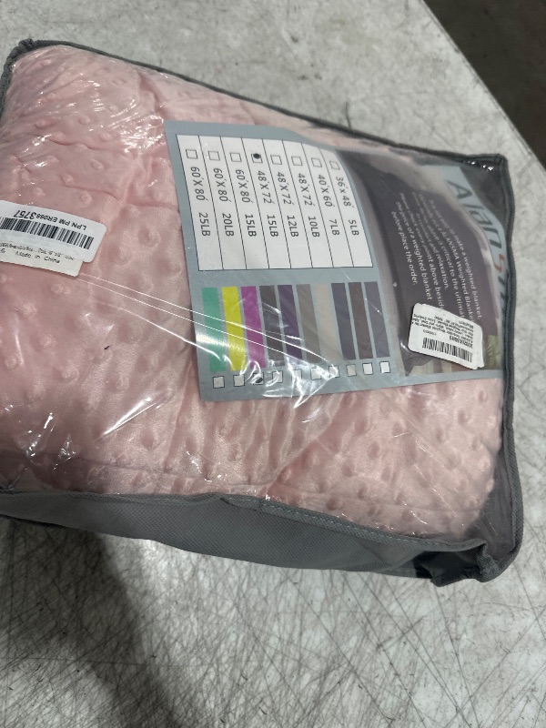 Photo 1 of ALANSMA Reversible Weighted Blanket for All Season