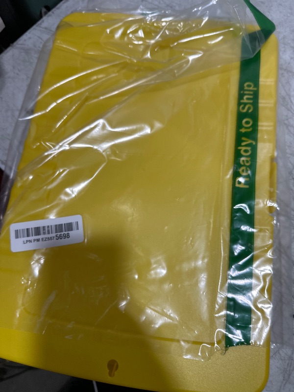Photo 1 of Plastic Clipboard with Storage, 8.5 x 11 Storage Organization Box Side-Opening, Heavy Duty Clip Board with Pen Holder and Paper Folder for Nurses, Teachers, Office & School Supply, Yellow