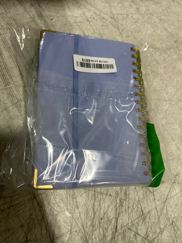 Photo 1 of Dotted Journal Spiral Notebook, 300 Pages Leather Notebooks with Contens, 120 GSM Thick No Bleed Through Paper Journals, A5 Dot Grid Notebook for Women Men Work Writing, 5.5" x 8", Light Blue