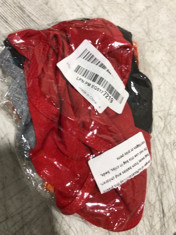 Photo 1 of 4 Pcs Cat Shirts Solid Color Dog Clothes Summer Sleeveless Pet T Shirts for Small Pet Dogs Cat (Black,Grey,Red,Orange, X-Small)