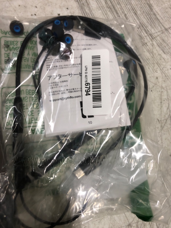 Photo 1 of Rythflo Bluetooth Headphones,V5.2 Wireless Bluetooth Earbuds w/Mic in-Ear Magnetic Neckband Earphone 30Hrs Playtime, IPX7 Sweatproof Deep Bass Headset for Phone Call Music Sports