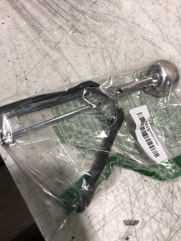 Photo 1 of Ice Cream Scoop, 18/8 Stainless Steel Cookie Scoop, Cookie Scoops for Baking, 2 Tbsp/ 30 ml/ 1 oz Cookie Dough Scoop, Ice Cream Scooper with Trigger Release, Cookie Scooper for Baking
