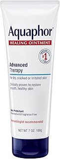 Photo 1 of Aquaphor Healing Ointment Advanced Therapy Skin Protectant, Dry Skin Body Moisturizer, 7 Oz Tube
