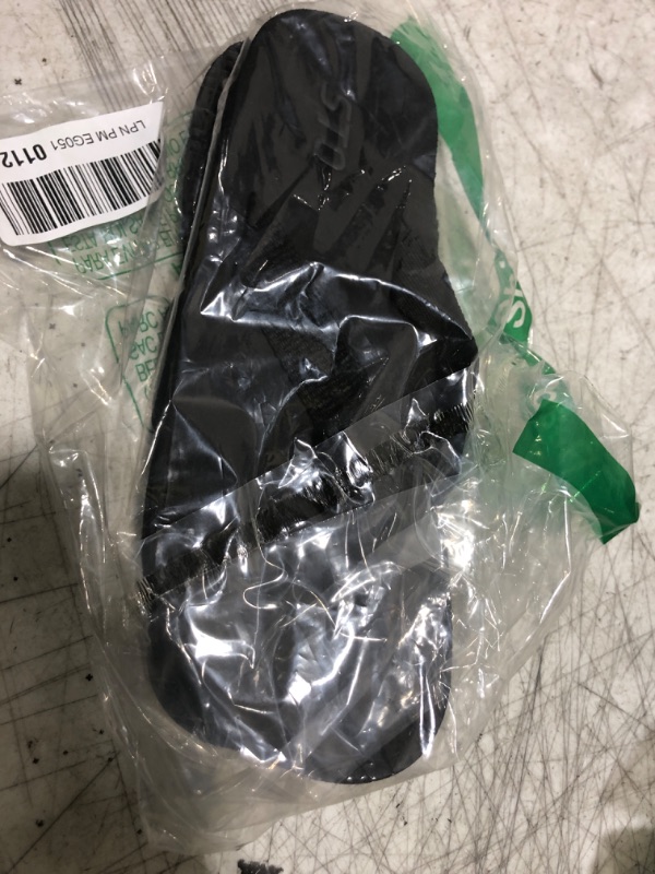Photo 1 of STQ Womens Flips Flops with Yoga Mat Quick Dry Thong Sandals for Water,Shower,Vacation All Black US 7