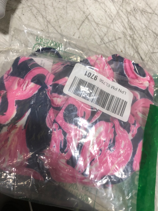 Photo 1 of Kanu Surf Girls' Daisy Beach Sport one Piece Swimsuit, Hallie Navy Flamingo, 7