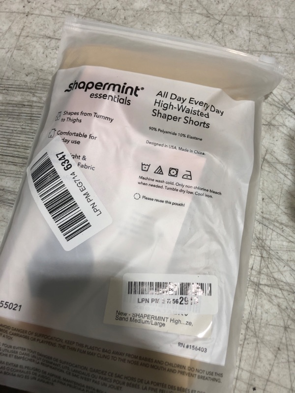 Photo 1 of SHAPERMINT Shapewear for Women - High-Waisted Shapewear Tummy Control Shorts, Faja Body Shaper, Underwear for Women Sand