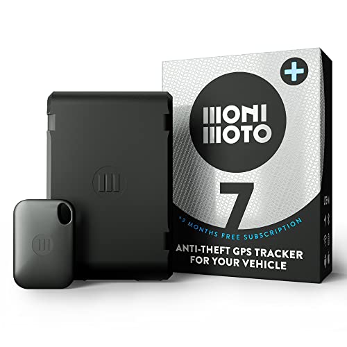 Photo 1 of MoniMoto 7 (2022) Plus 3 Edition Motorcycle Tracker and Alarm with DIY Installation, No Wiring Required - Smart Motorcycle GPS Tracker - GPS Tracker F
