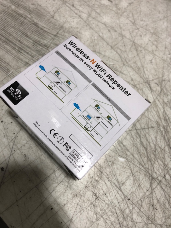 Photo 1 of WiFi Extender, WiFi Signal Booster Up to 5800sq.ft and 56+ Devices, WiFi Range Extender, Wireless Internet Repeater, Long Range Amplifier with Ethernet Port,1-Key Setup, Access Point, Alexa Compatible