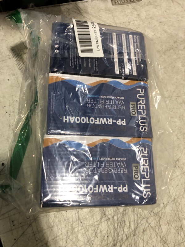 Photo 1 of PUREPLUS PRO NSF/ANSI 53&42 Certified Refrigerator Water Filter Replacement for LG LT500P, ADQ72910901, GEN11042FR-08, Kenmore 9890, 469890, HDX FML-1, ADQ72910907 Refrigerator Water Filter, 3Pack