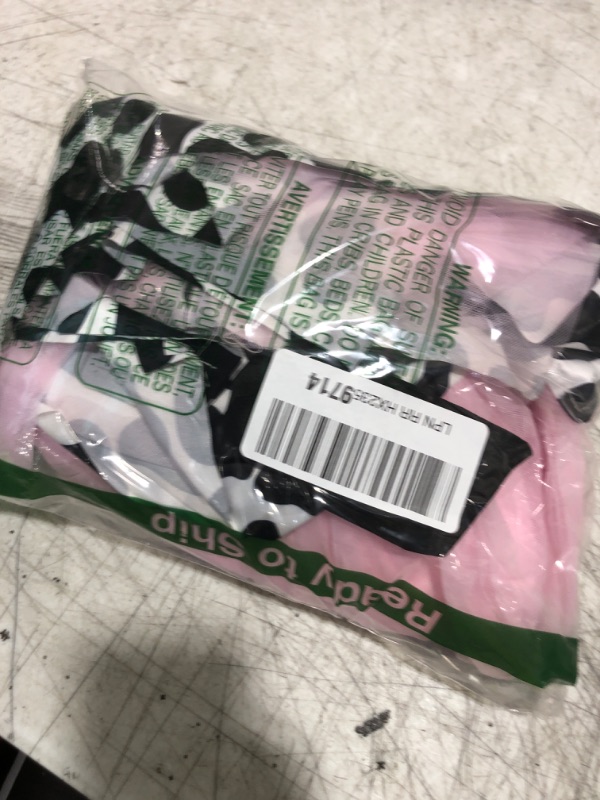 Photo 1 of Newborn Toddler Baby Girl Green Christmas Outfits 2PCS Halloween Cow Princess Birthday Tea Party Tutu Dress Bow Cake Smash Layer Tulle Tutu for Photo Shoot Pink-Cow 2-3 Years