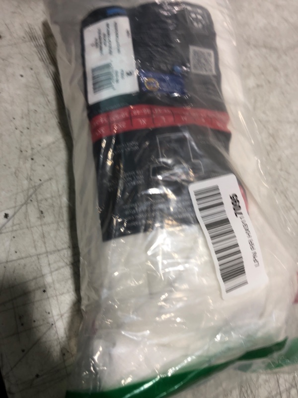 Photo 1 of Hanes Men's Cotton, Moisture-Wicking Crew Tee Undershirts, Multi-Packs, White - 6 Pack, Small, 2135P6