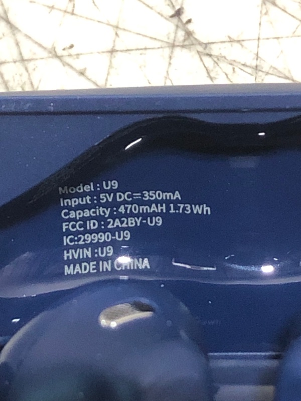 Photo 1 of Wireless Earbuds, Bluetooth 5.4 Headphones with Multifunctional Touch Screen, 48H Bass Stereo Ear Buds with ANC/ENC Noise Cancelling/Transparency Mode, IPX7 Earphones with 5 EQ Modes,Starry Night Blue