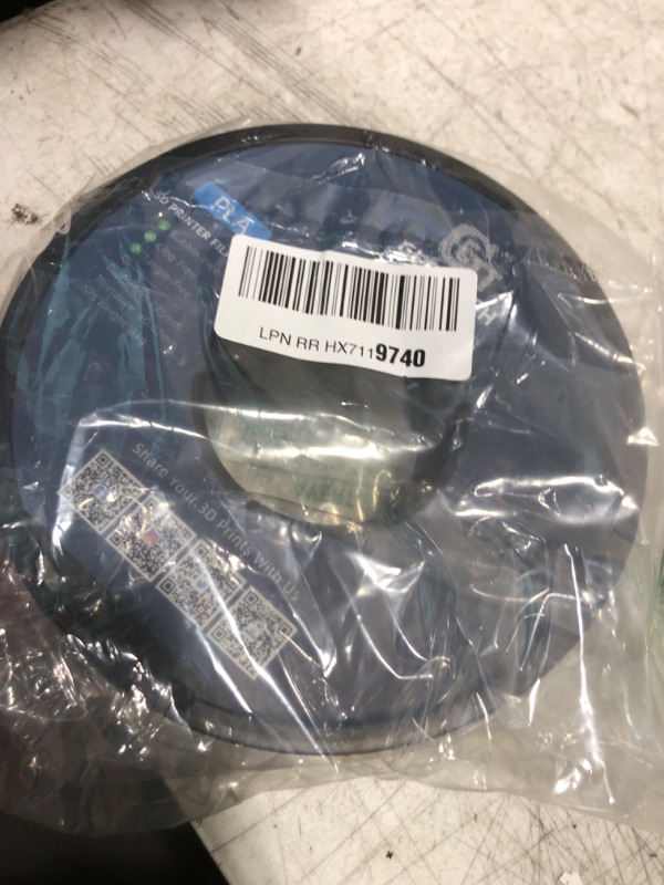 Photo 1 of GEEETECH Matte PLA Filament 1.75mm, Black PLA Matte 3D Printer Filament 1kg Spool (2.2lbs), Dimensional Accuracy +/- 0.02 mm, 1.75 PLA Filament Matte 3D Printing Filament