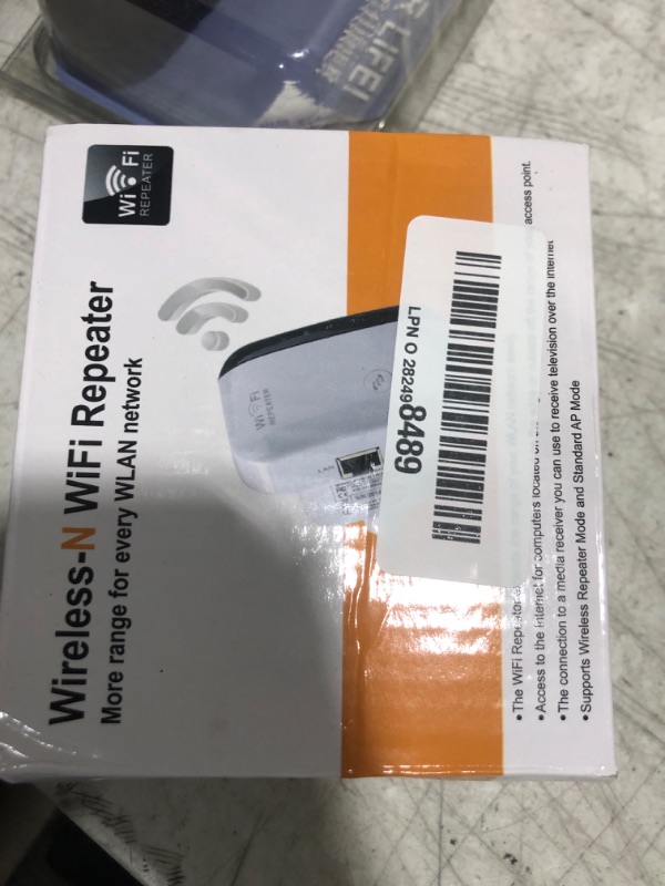 Photo 1 of WiFi Extender, WiFi Signal Booster Up to 5800sq.ft and 56+ Devices, WiFi Range Extender, Wireless Internet Repeater, Long Range Amplifier with Ethernet Port,1-Key Setup, Access Point, Alexa Compatible