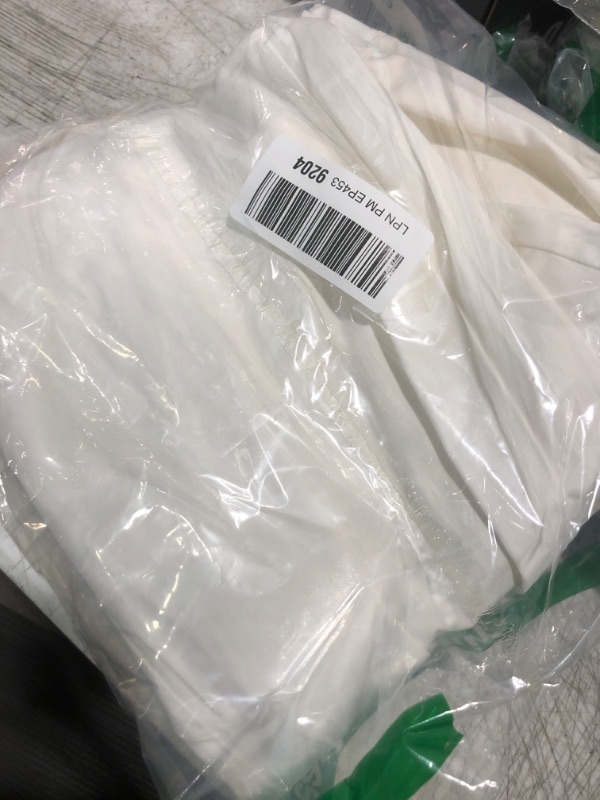 Photo 1 of Mens Fashion Slim Fit Dress Pants Casual Business Skinny Stretch Pants Golf Pants White SIZE UNKNOWN 