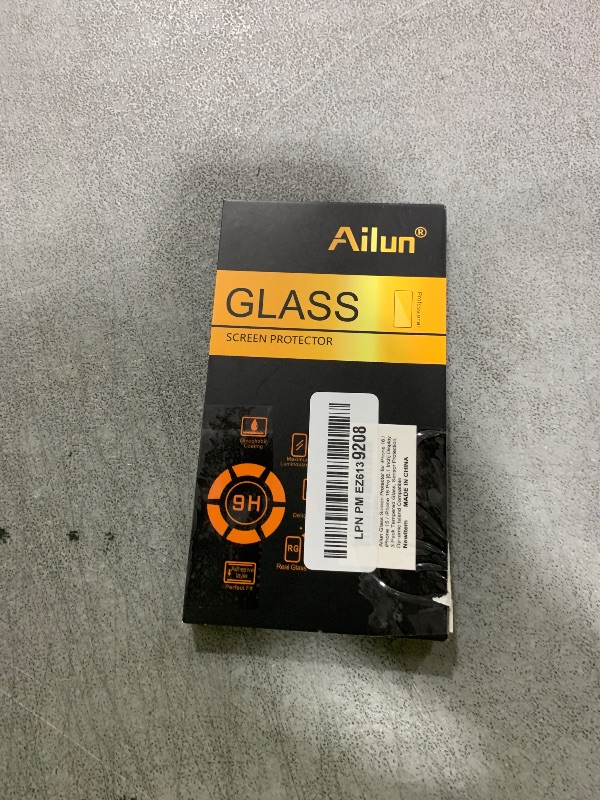 Photo 1 of Ailun Screen Protector for iPhone 16 / iPhone 15 / iPhone 15 Pro [6.1 Inch] Display 3 Pack Tempered Glass, Dynamic Island Compatible, Case Friendly [Not for iPhone 16 Pro 6.3 Inch].