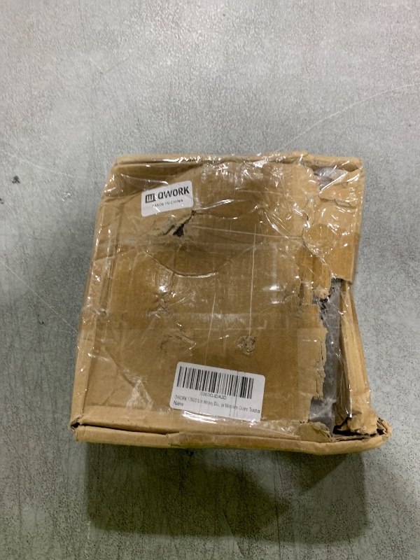 Photo 1 of QWORK 8T Heavy Duty Alloy Steel Lifting Hook, Weld-on Anchor Hook, Welding Hooks with Coating Welded on Equipment Providing a Lifting for Wrecker Crane Tractor, 17600bls