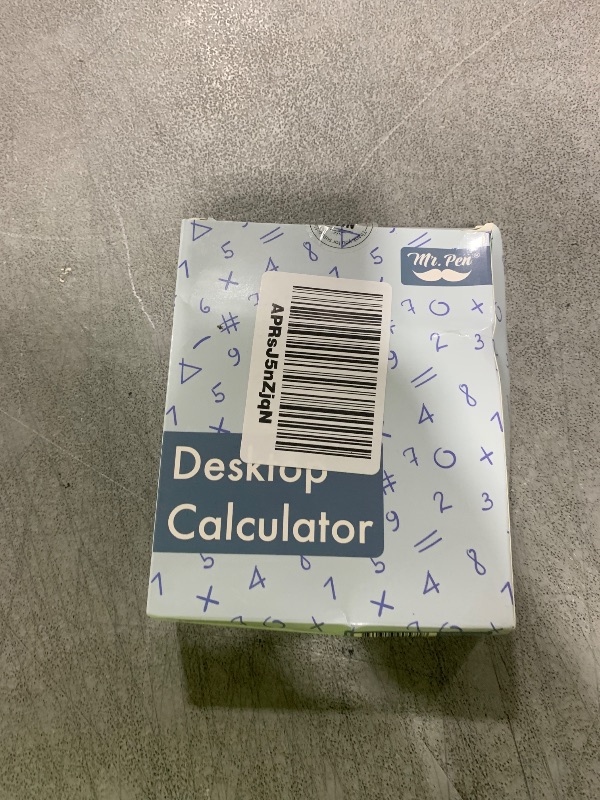 Photo 1 of Mr. Pen Large Display Desktop Calculator - Blue, Standard Function, 12-Digit