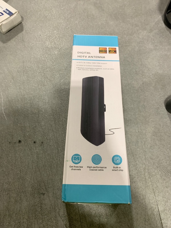 Photo 1 of 2025 Upgraded TV Antenna for Smart TV, 1800+ Miles Range Strongest for Local Channels with Amplifier Signal Booster, Waterproof Design, 33FT Coax Cable-Support 4K 1080p TV Antenna Indoor Ourdoor