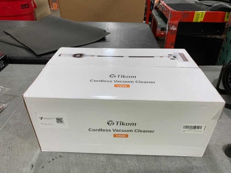 Photo 1 of Tikom V500 Cordless Vacuum Cleaner for Home, 40000Pa/450W Stick Vacuum with LED Touch Screen, Charging Wall Dock, Anti-Tangle, Lightweight Handheld Vacuum for Pet Hair, Hard Floor, Carpet