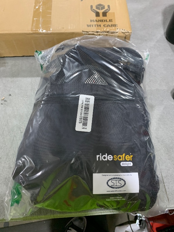Photo 1 of RideSafer - Large Black, Lightweight, Compact, Portable Car Seat - Perfect for Travel and Everyday Child Safety