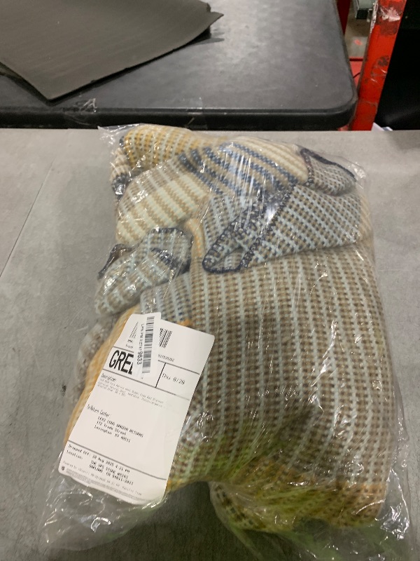Photo 1 of YOUR MOON Pure Merino Wool Queen Size Bed Blanket, 100% Australian Natural Wool, Washable, Hypoallergenic - Non-Itchy (Brownish Blue, 90 * 90)