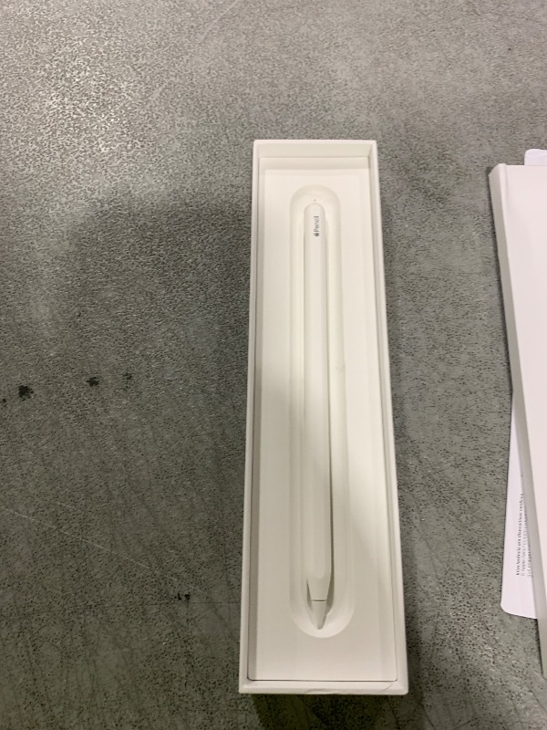 Photo 1 of Apple Pencil (2nd Generation): Device Compatibility Check Required - Pixel-Perfect Precision, Perfect for Note-Taking, Drawing, and Signing documents. Attaches, Charges, and Pairs magnetically.