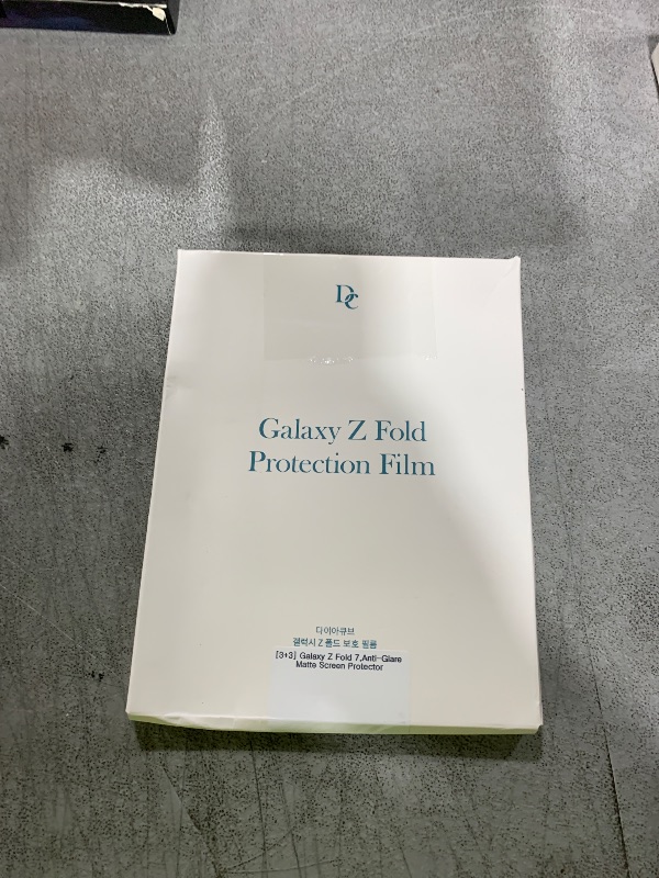 Photo 1 of DIACUBE [3+3] for Samsung Galaxy Z Fold 7, EPU+TPU Anti-Glare Matte Screen Protector, 3 Pack Inside + 3 Pack Front, Anti-Fingerprint, Self-Healing, Bubble Free Easy Installation with Alignment Applicator
