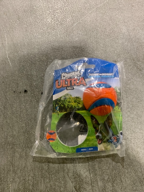 Photo 1 of Chuckit! Ultra Ball Dog Toy, Balls for Dogs to Fetch, Durable Rubber, Small 2-inch, Pack of 2