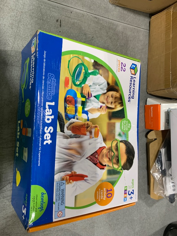 Learning Resources Primary Science Lab Activity Set - Experiments for ...