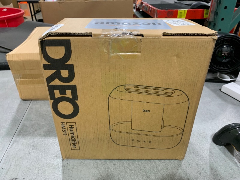 Photo 1 of Dreo Humidifiers for Bedroom, 4L Top Fill for Large Room, 36H Runtime, 28 dB Quiet Supersized Cool Mist Air Humidifier for Baby Nursery, Plants, Indoor, Night Light, Easy to Clean & Fill