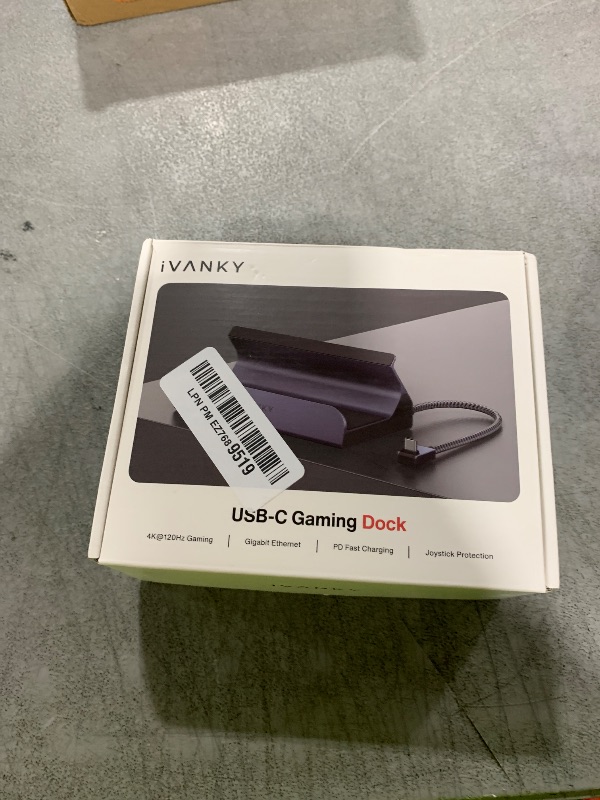 Photo 1 of iVANKY 8-in-1 Docking Station 4K@144Hz for ASUS ROG Ally X/Valve Steam Deck OLED/Lenovo Legion Go S/MSI Claw, ROG Alloy/Stream Deck Dock Hub, HDMI 2.1, 1Gbps Ethernet, 3*USB-A 3.0, 100W USB-C Charge