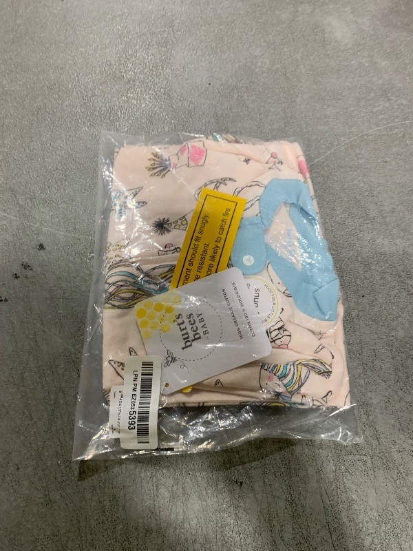 Photo 1 of Burt's Bees Baby Baby Girls Pajamas, One-Piece Footless Sleeper PJs, Non-Slip Snug Fit - Infants 12, 18, and 24 Months