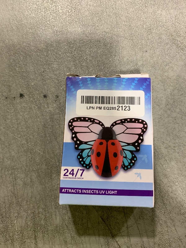 Photo 1 of Fly Trap Indoor, Plug in Flying Insect Trap, Effective Fruit Fly Traps for Indoors, House Indoors Fly Trap for Fruit Flies, Gnats, Moths and Other Flying Houseflies(1 Device + 3 Pair of Glue Cards)