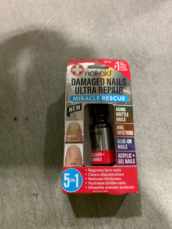 Photo 1 of Nail-Aid - 5-in-1 Damaged Nails Multi-Repair for Fingernails or Toenails