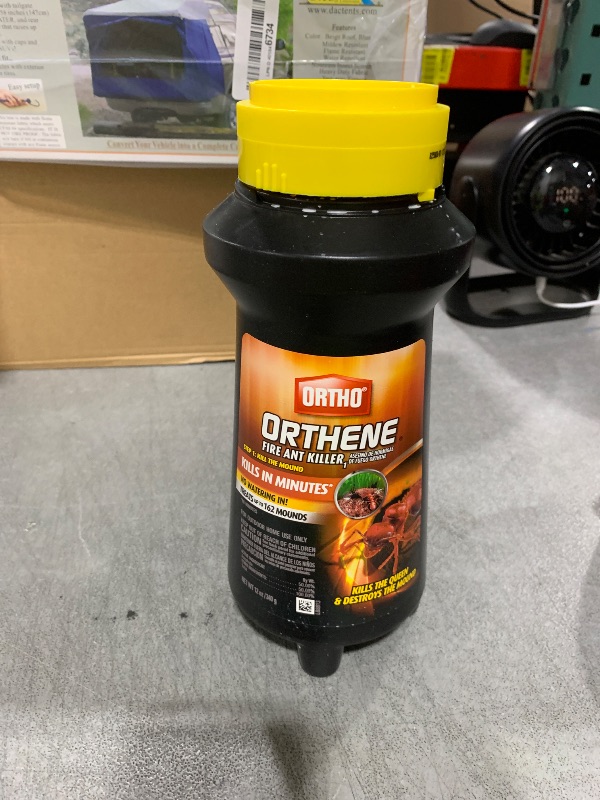 Photo 1 of Ortho Orthene Fire Ant Killer1, Kills the Queen, Destroys up to 162 Mounds, Begins Working in 60 minutes, 12 oz.