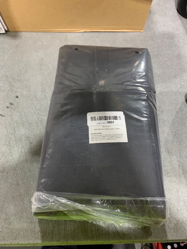 Photo 1 of 2-Pack, XL-Large Insulated Grocery Shopping Bags, Black, Reusable Bag,Thermal Zipper,Collapsible,Tote,Cooler,Food Transport hot and Cold,Camping, delivery Groceries Freezer
