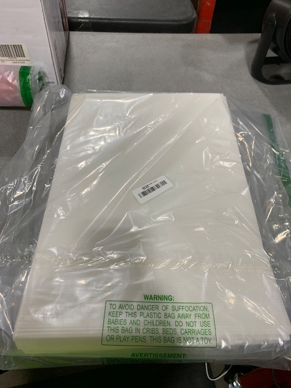 Photo 1 of 10 Pack 18'' x 12'' White Corrugated Plastic Sign Blank Board Double Sided for Garage Sale, Rent, Birthday Party, Guidepost Decorations
