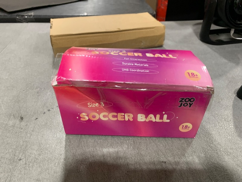 Photo 1 of ZOOJOY Size 3 Soccer Ball Girls, Kids Pink Unicorn Soccer Ball, Gift for Toddlers with Pump, Outdoor/Indoor Play Toys for Baby Girls Boys Ages 2 3 4 5 6 7 8