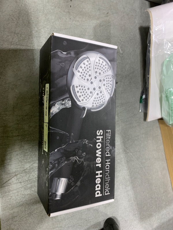 Photo 1 of FEELSO Filtered Shower Head with Handheld, High Pressure 7-Spray Showerhead with Filters for Hard Water - Remove Chlorine, Reduce Dry Itchy Skin, Anti-clog Nozzles, Power Wash to Clean Tub, Tile & Pet